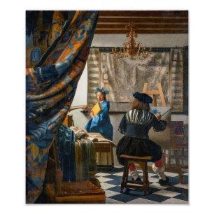 Foto Alegoría de la pintura   Johannes Vermeer  