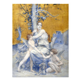 Foto Alegoría del tiempo (1896) por Luc-Olivier Merson