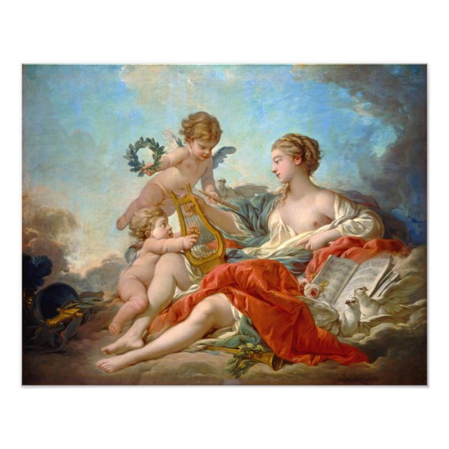 Foto Alegoría musical de François Boucher (Frente)