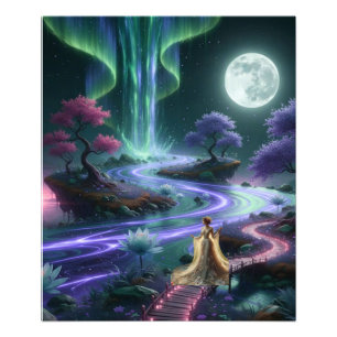 Foto AlexDizaine "El Camino de la Luz" Arte de Pared Pr