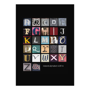 Foto alfabeto irlandés