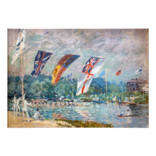 Foto Alfred Sisley - Regata en Molesey