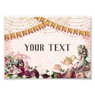 Foto Alicia en el té de las maravillas