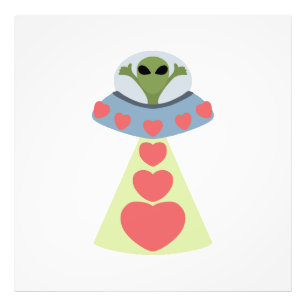 Foto Alienígena del Día de San Valentín del Amor Espaci