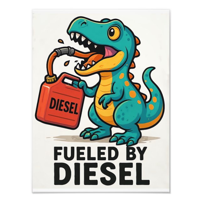 Foto Alimentado Por El Diesel (Frente)