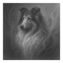 Foto Alma Gentil — Retrato de Collie por GeoWild Design