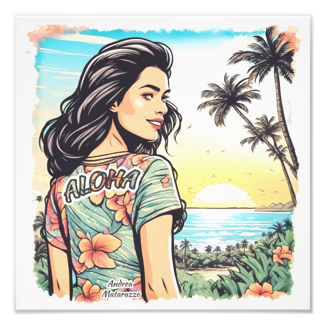 Foto Aloha Chica (Frente)