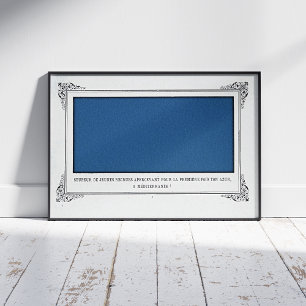 Foto Alphonse Allais, April Fools, Blue, Abstract Art