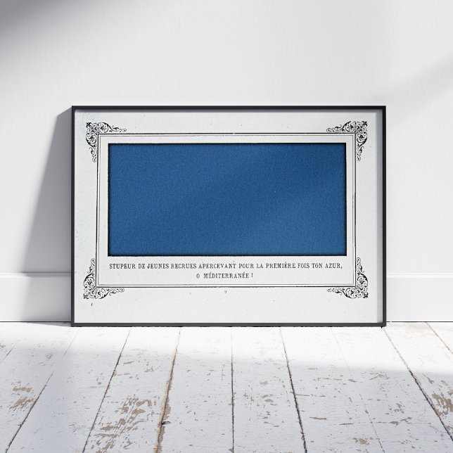 Foto Alphonse Allais, April Fools, Blue, Abstract Art (Subido por el creador)