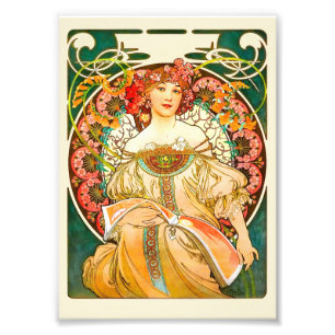 Foto Alphonse Mucha Art Nouveau Daydream