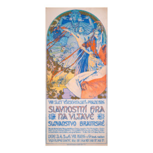 Foto Alphonse Mucha para el Festival Sokol (1926)