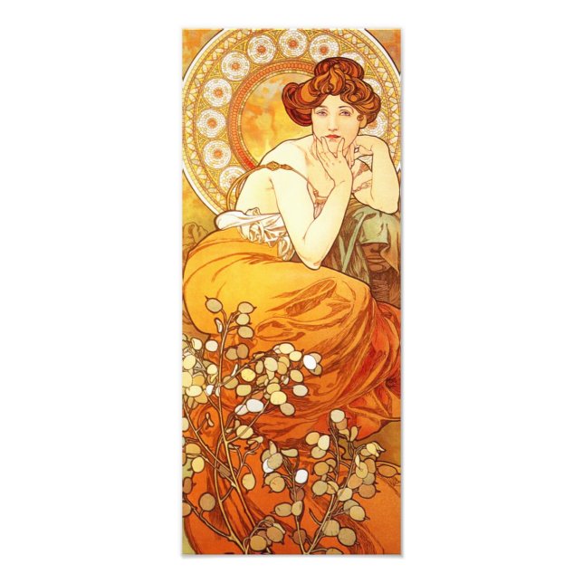 Foto Alphonse Mucha Topaz Imprimir (Frente)