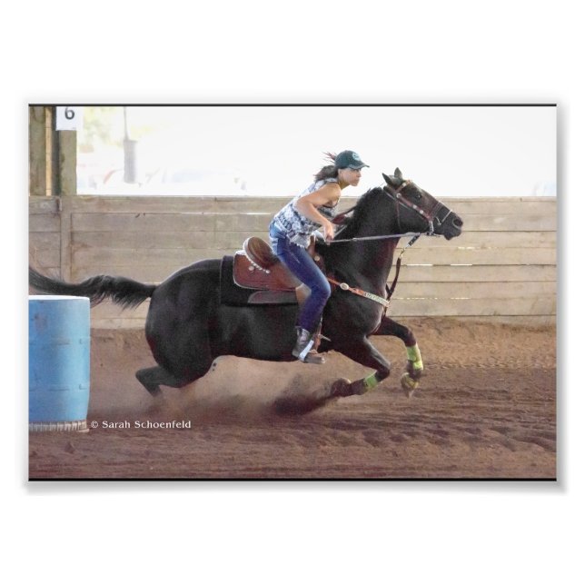 Foto Alycia Barrel Race (Frente)