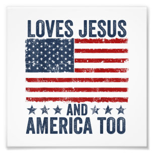 Foto Ama a Jesús y a Estados Unidos a Dios Cristiano 4 