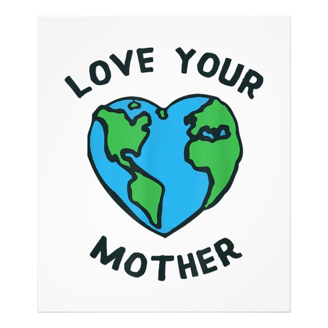 Foto Ama el Corazón de la Madre Tierra (Frente)