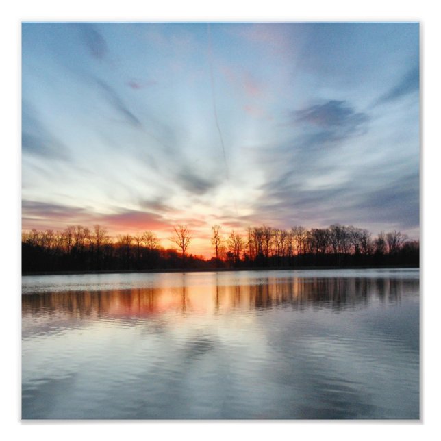 Foto amanecer perfecto (Frente)