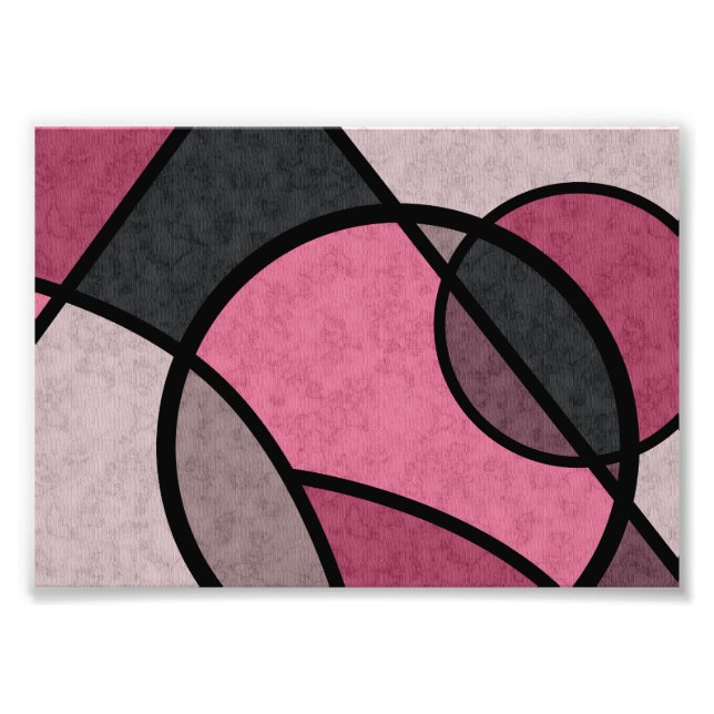 Foto Amanecer rosa , abstracto (Frente)