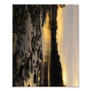 Foto Amanecer sobre el río Maumme