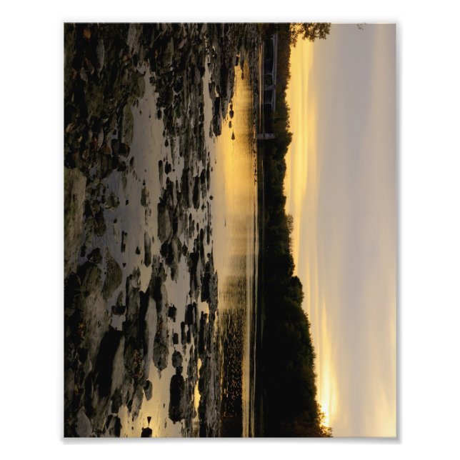 Foto Amanecer sobre el río Maumme (Frente)