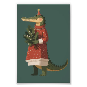Foto Amante de cocodrilo de Navidad de caimán vacacione