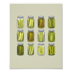 Foto Amante de Pickle Tarro Antiguo de Pickles Enlatado