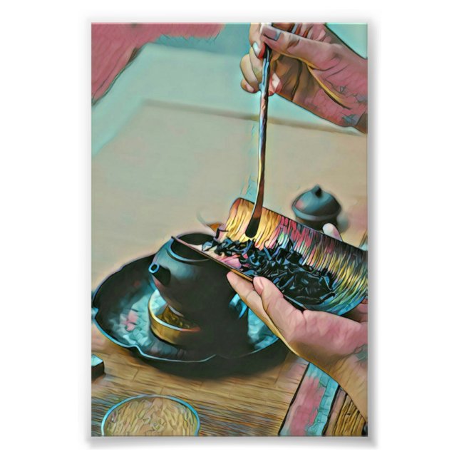 Foto amante del arte en Japón (Frente)