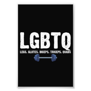 Foto Amante del gimnasio LGBTQ Piernas Glúteos Bíceps T