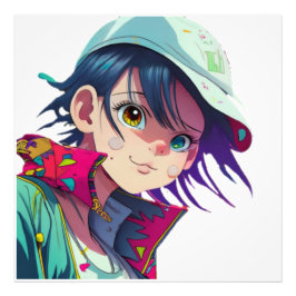 Foto amantes del arte pop manga personalizado