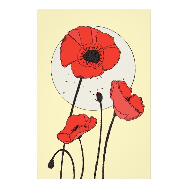 Foto Amapolas Vintage (Frente)