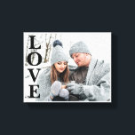 Foto AMAR tipografía Keepsake lienzo decorativo re<br><div class="desc">L-O-V-E escrito en tu foto favorita. El recuerdo perfecto para cualquiera. Añadir boda,  bebé,  foto de compromiso. Esto hace un regalo maravilloso para tu otra mitad o amor por tu vida.</div>