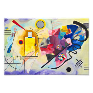 Foto Amarillo-Rojo-Azul de Kandinsky