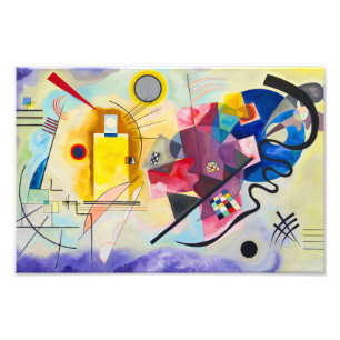 Foto Amarillo-Rojo-Azul de Kandinsky