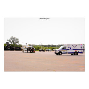 Foto Ambulancia, helicóptero médico