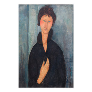 Foto Amedeo Modigliani - Mujer con Ojos Azules