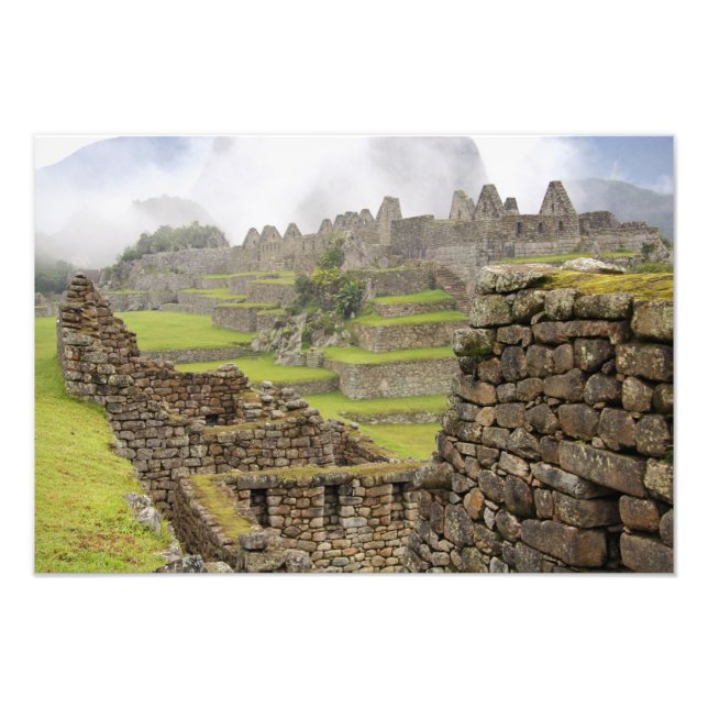 Foto América, Perú, Machu PIcchu. La antigüedad (Frente)