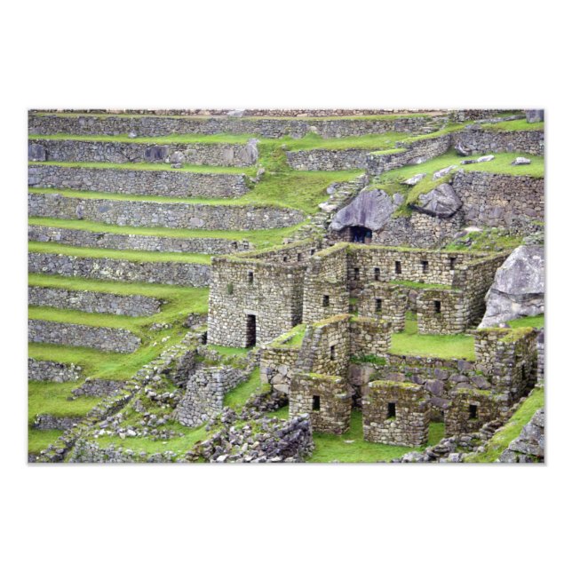 Foto América, Perú, Machu PIcchu. Los 2 antiguos (Frente)