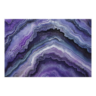 Foto Amethyst Geode Fluid Pour