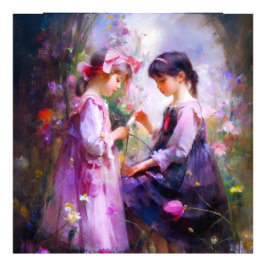 Foto Amigos y flores 2