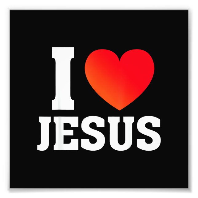 Foto Amo a Jesús (Frente)