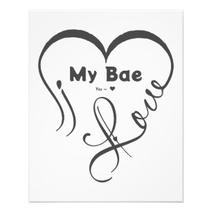 Foto Amo a mi Bae • Tú = ♥