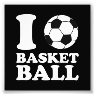 Foto Amo baloncesto del balón de fútbol
