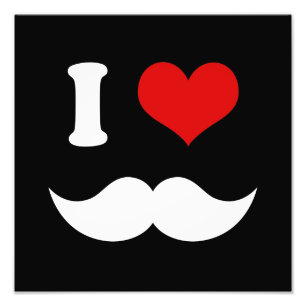 Foto Amo Bigotes Blancos