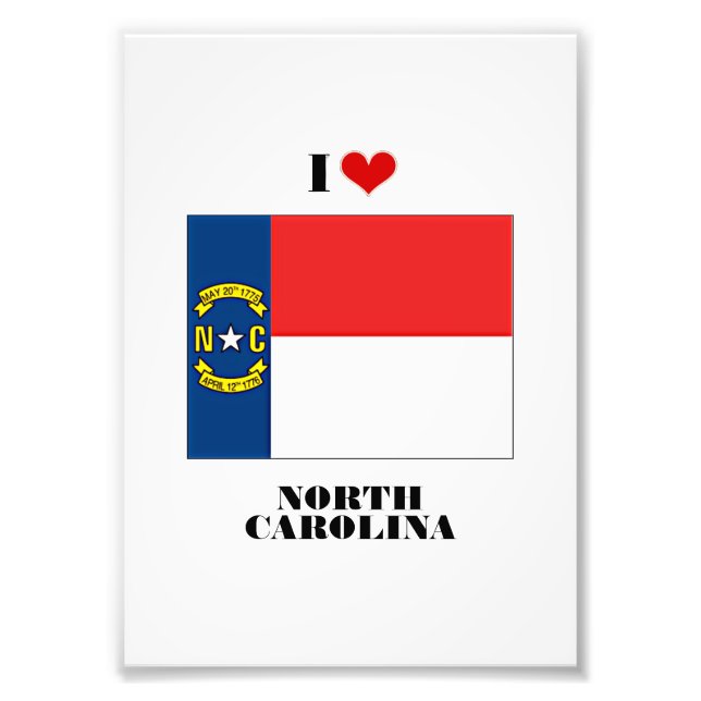 Foto Amo Carolina del Norte (Frente)