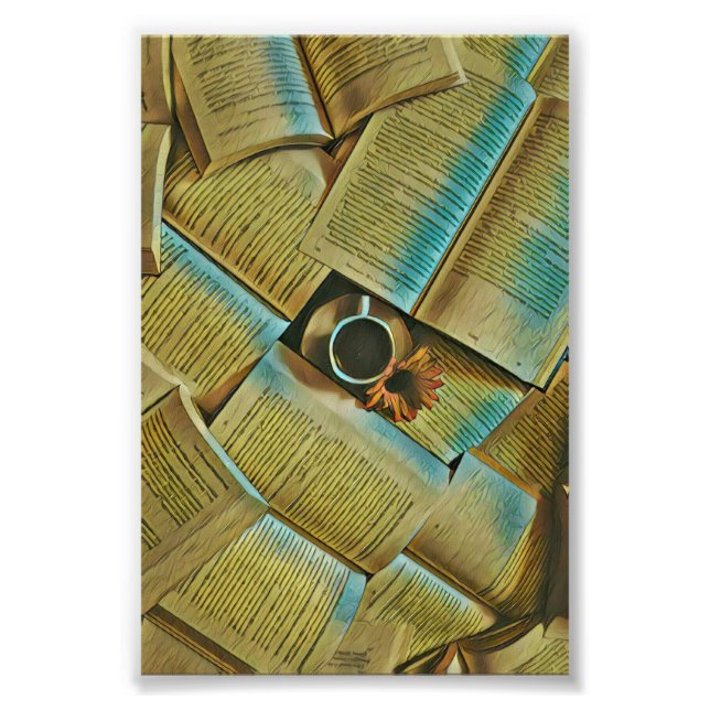 Foto Amo el café y los libros (Frente)