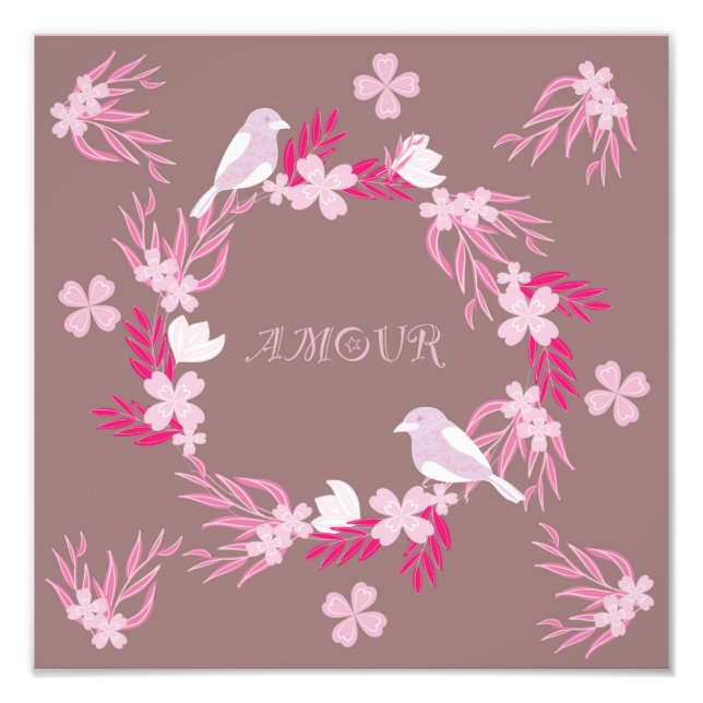 Foto amor de pájaro (Frente)