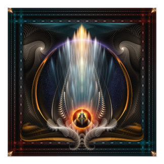 Foto Ampliación de la imagen de arte fractal imperial