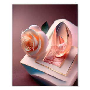 Foto Ampliación del papel fotográfico satinado premium
