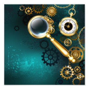Foto Ampliador en estilo Steampunk
