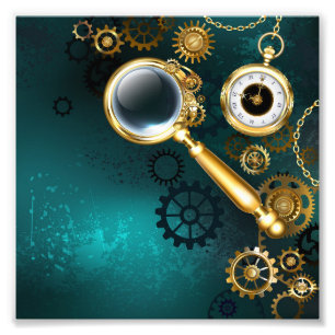Foto Ampliador en estilo Steampunk