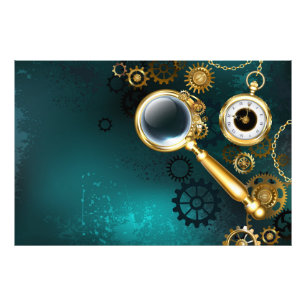Foto Ampliador en estilo Steampunk